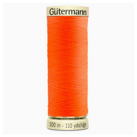 hilo guertamann 100metro color 3871 naranja fosforito
