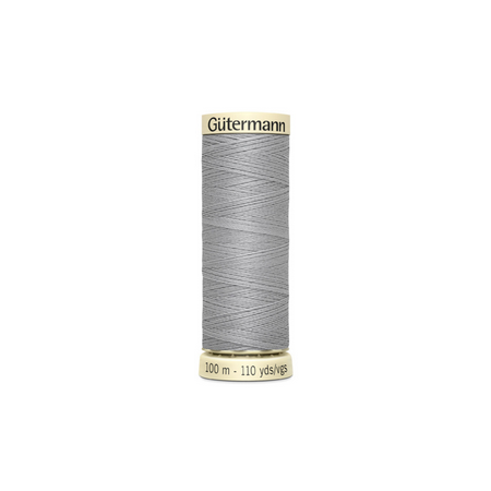 hilo gutermann 100metro color 38 gris