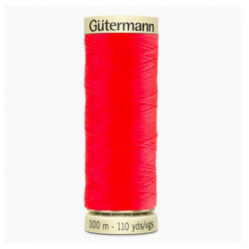 hilo gutermann 100metro color 3837 rosa fosforito