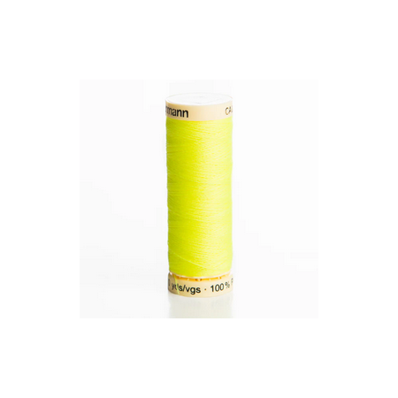 hilo gutermann 100metro color3835 amarillo fosforito