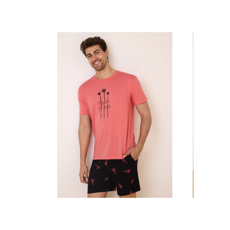 pijama caballero corto coral s 1734832 h34832