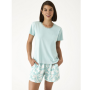 pijama senora corto turquesa g 1721502 n21502