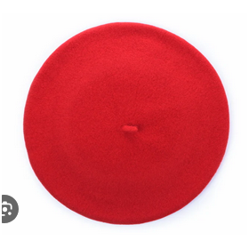 boina basica rojo 26cm