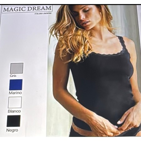 camiseta tirantes art 7238 top tm negro